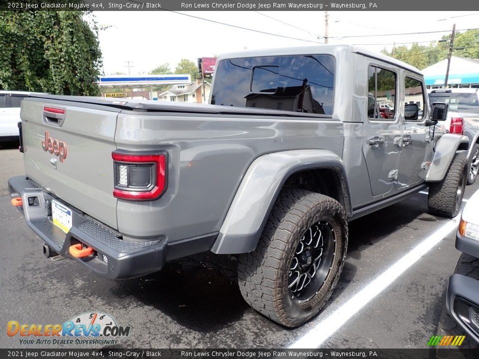 2021 Jeep Gladiator Mojave 4x4 Sting-Gray / Black Photo #3