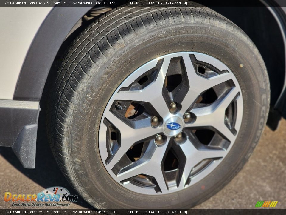 2019 Subaru Forester 2.5i Premium Crystal White Pearl / Black Photo #6