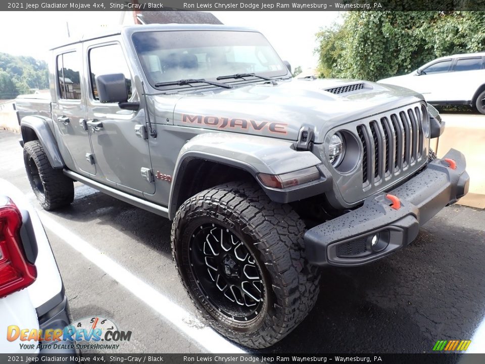 2021 Jeep Gladiator Mojave 4x4 Sting-Gray / Black Photo #4