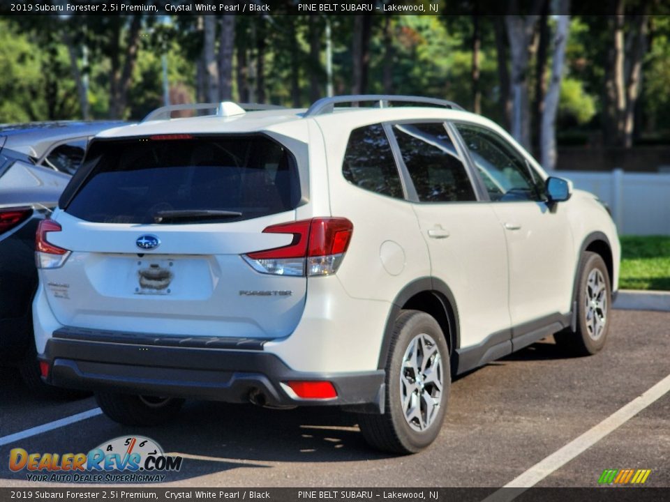 2019 Subaru Forester 2.5i Premium Crystal White Pearl / Black Photo #7