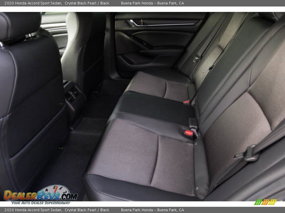 2020 Honda Accord Sport Sedan Crystal Black Pearl / Black Photo #4