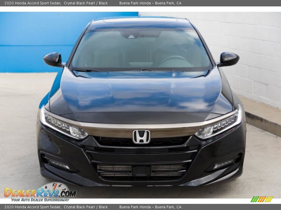 2020 Honda Accord Sport Sedan Crystal Black Pearl / Black Photo #7