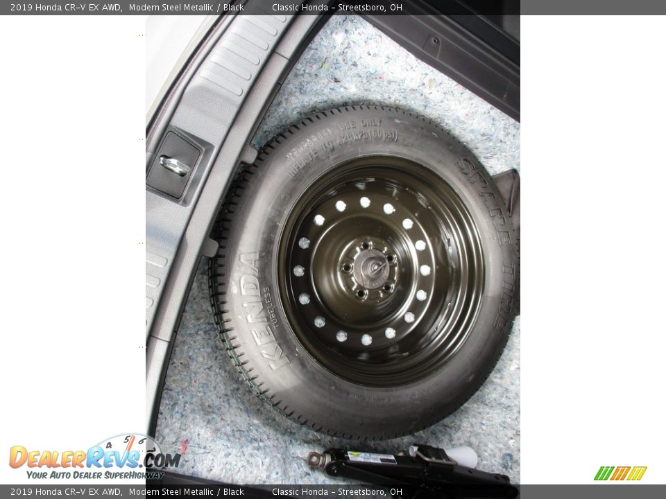 2019 Honda CR-V EX AWD Modern Steel Metallic / Black Photo #14