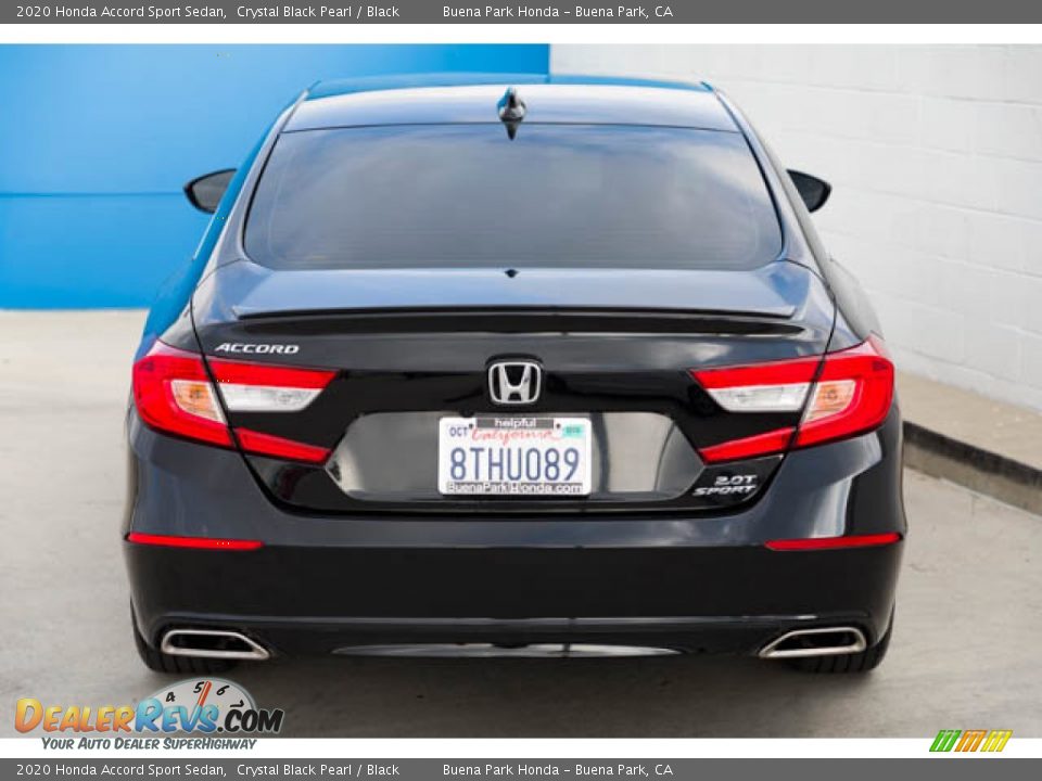 2020 Honda Accord Sport Sedan Crystal Black Pearl / Black Photo #9