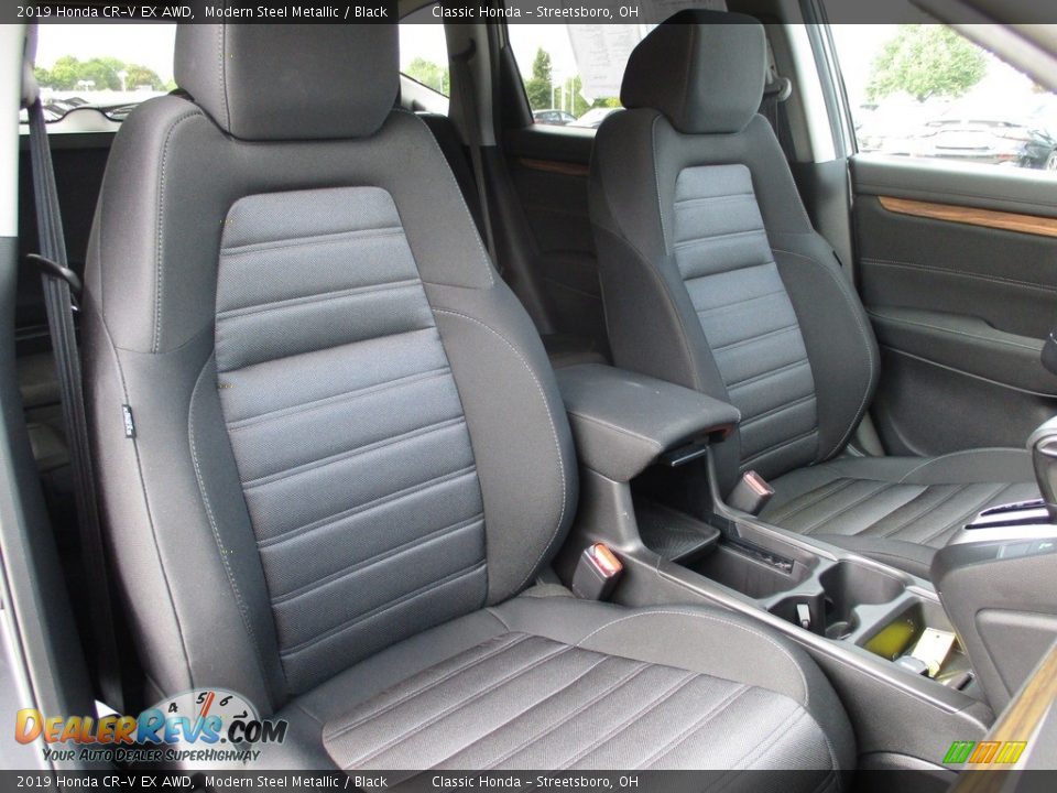 2019 Honda CR-V EX AWD Modern Steel Metallic / Black Photo #19