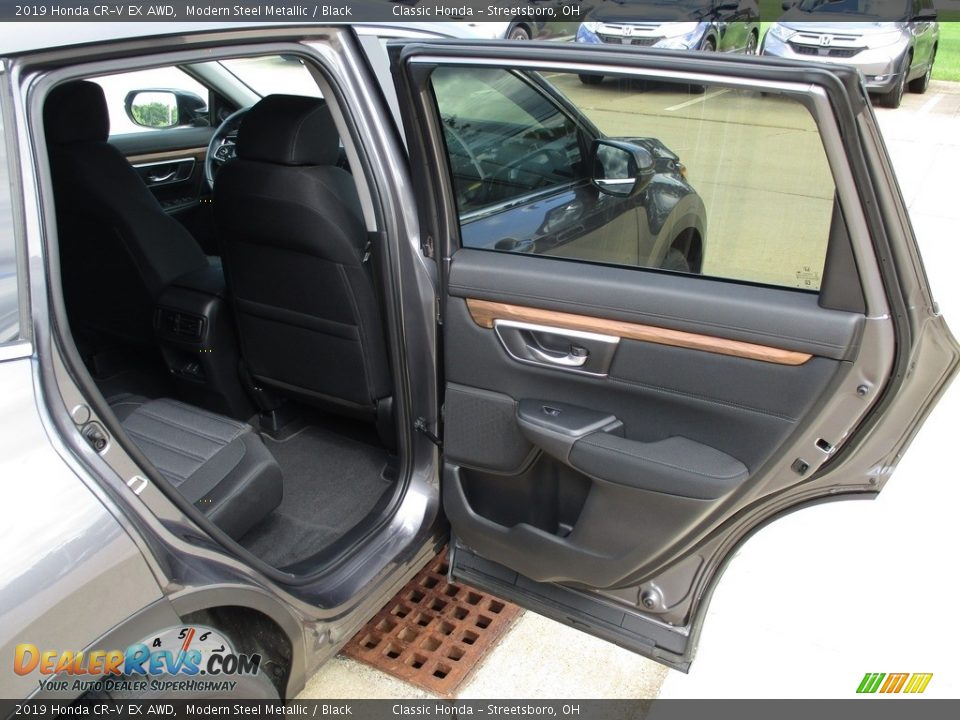 2019 Honda CR-V EX AWD Modern Steel Metallic / Black Photo #21