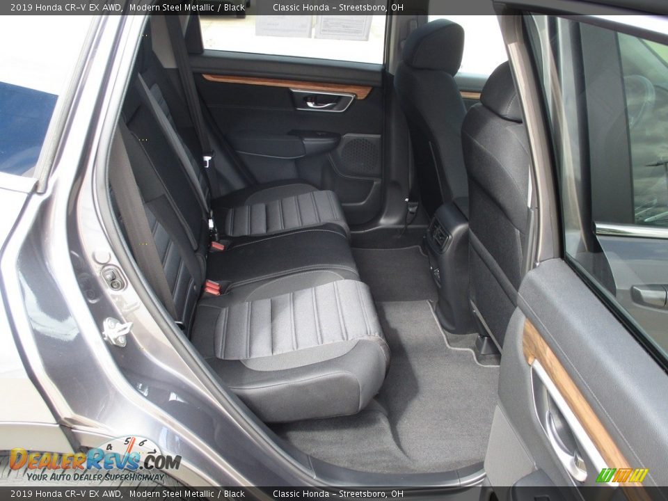 2019 Honda CR-V EX AWD Modern Steel Metallic / Black Photo #22