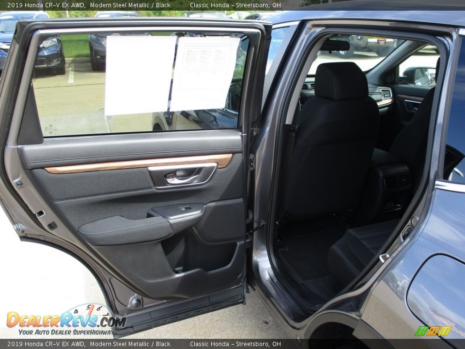 2019 Honda CR-V EX AWD Modern Steel Metallic / Black Photo #24