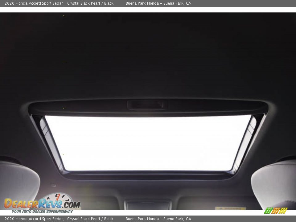 2020 Honda Accord Sport Sedan Crystal Black Pearl / Black Photo #20