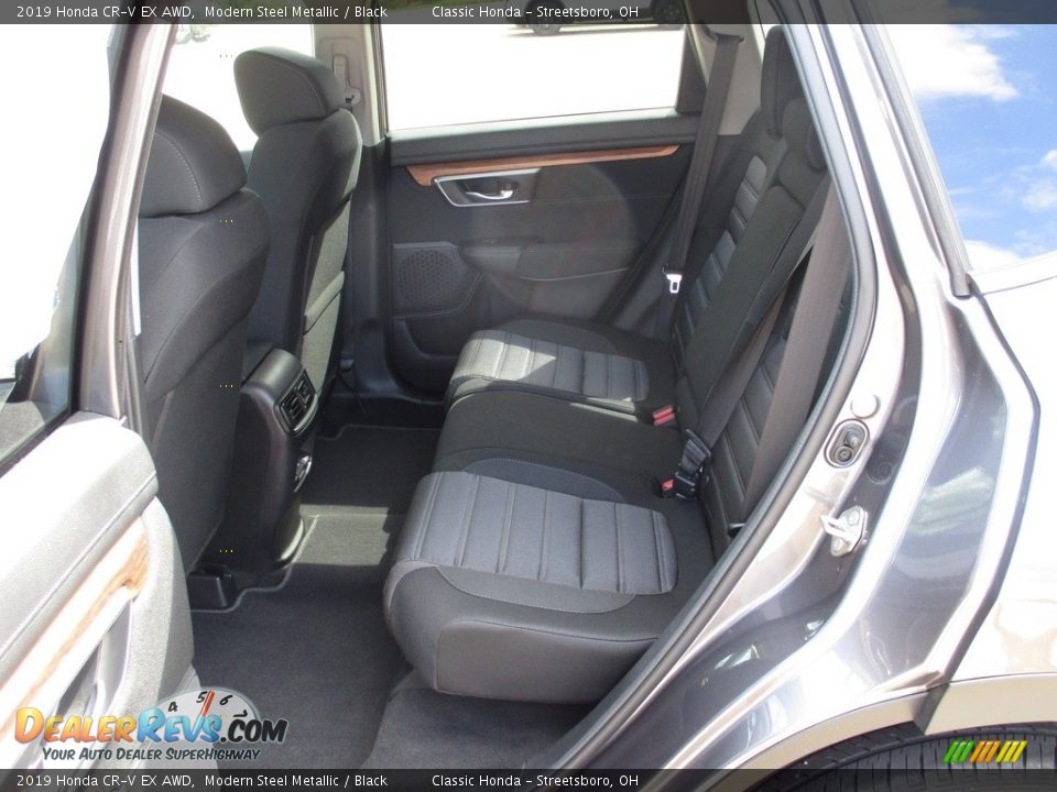 2019 Honda CR-V EX AWD Modern Steel Metallic / Black Photo #25