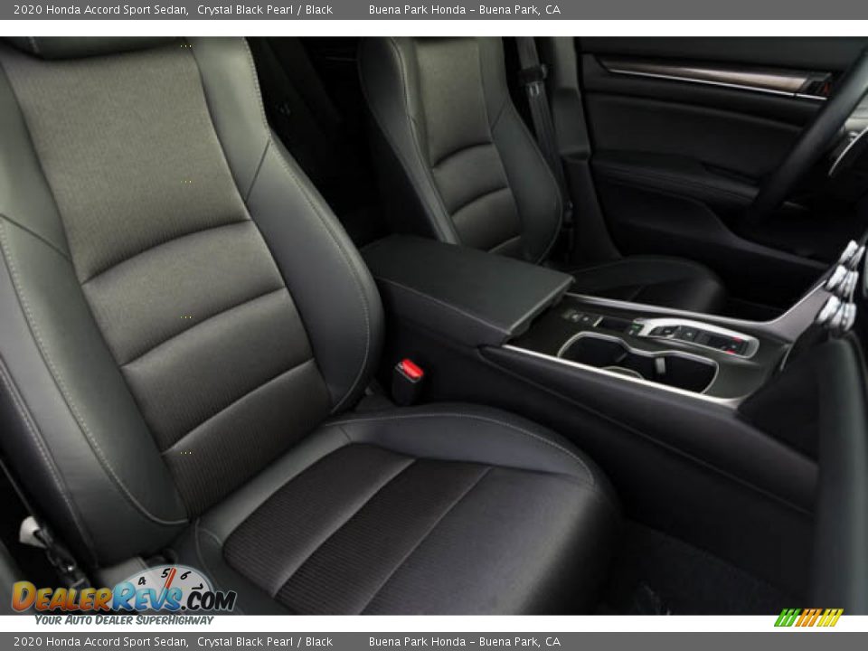 2020 Honda Accord Sport Sedan Crystal Black Pearl / Black Photo #26