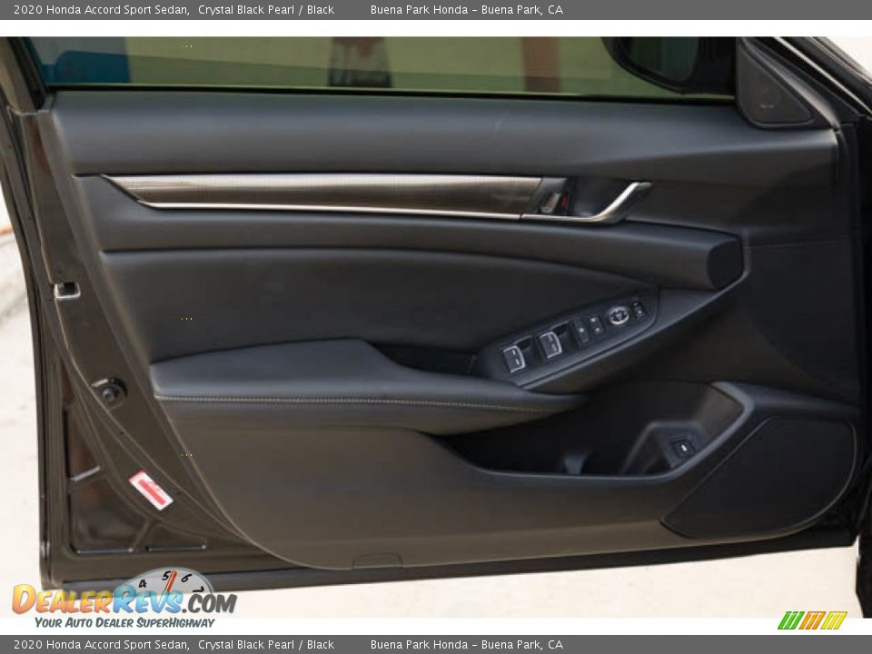 2020 Honda Accord Sport Sedan Crystal Black Pearl / Black Photo #30