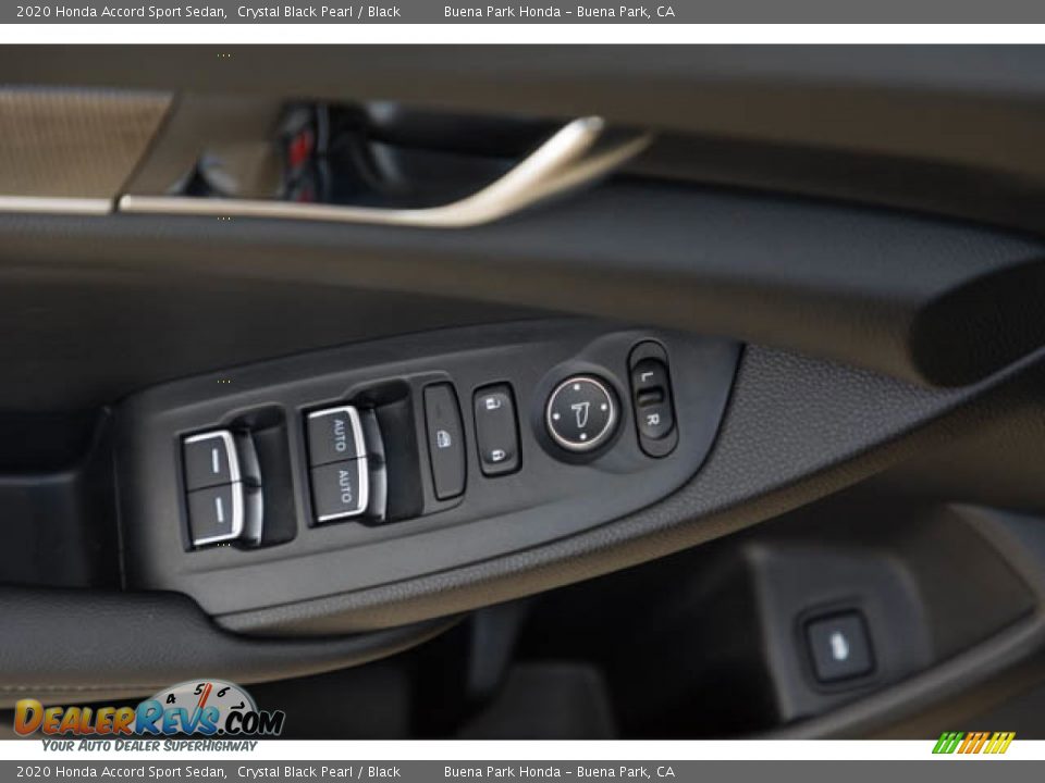 2020 Honda Accord Sport Sedan Crystal Black Pearl / Black Photo #31