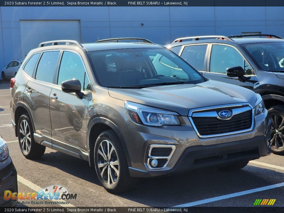 2020 Subaru Forester 2.5i Limited Sepia Bronze Metallic / Black Photo #4