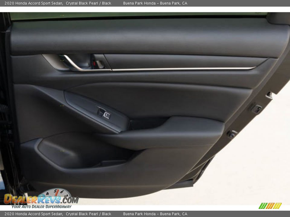 2020 Honda Accord Sport Sedan Crystal Black Pearl / Black Photo #33