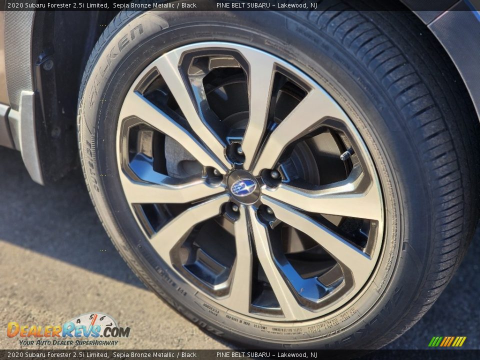 2020 Subaru Forester 2.5i Limited Sepia Bronze Metallic / Black Photo #5