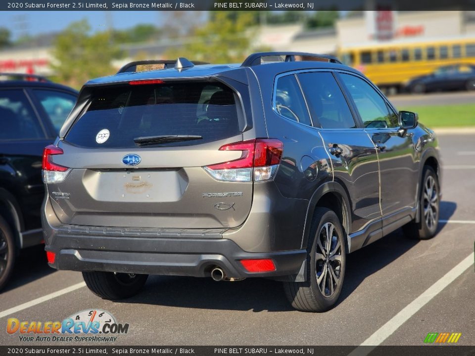 2020 Subaru Forester 2.5i Limited Sepia Bronze Metallic / Black Photo #6