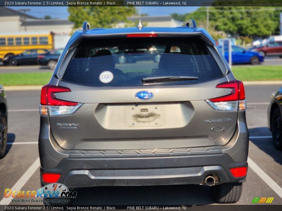 2020 Subaru Forester 2.5i Limited Sepia Bronze Metallic / Black Photo #7