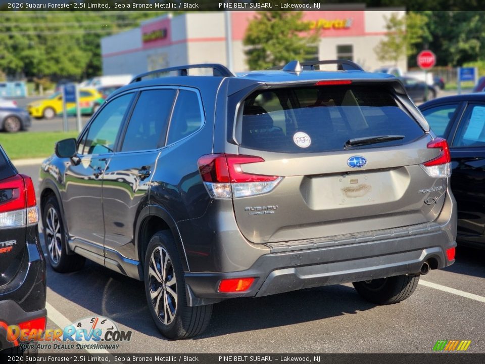 2020 Subaru Forester 2.5i Limited Sepia Bronze Metallic / Black Photo #8