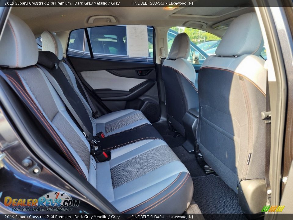 2019 Subaru Crosstrek 2.0i Premium Dark Gray Metallic / Gray Photo #6
