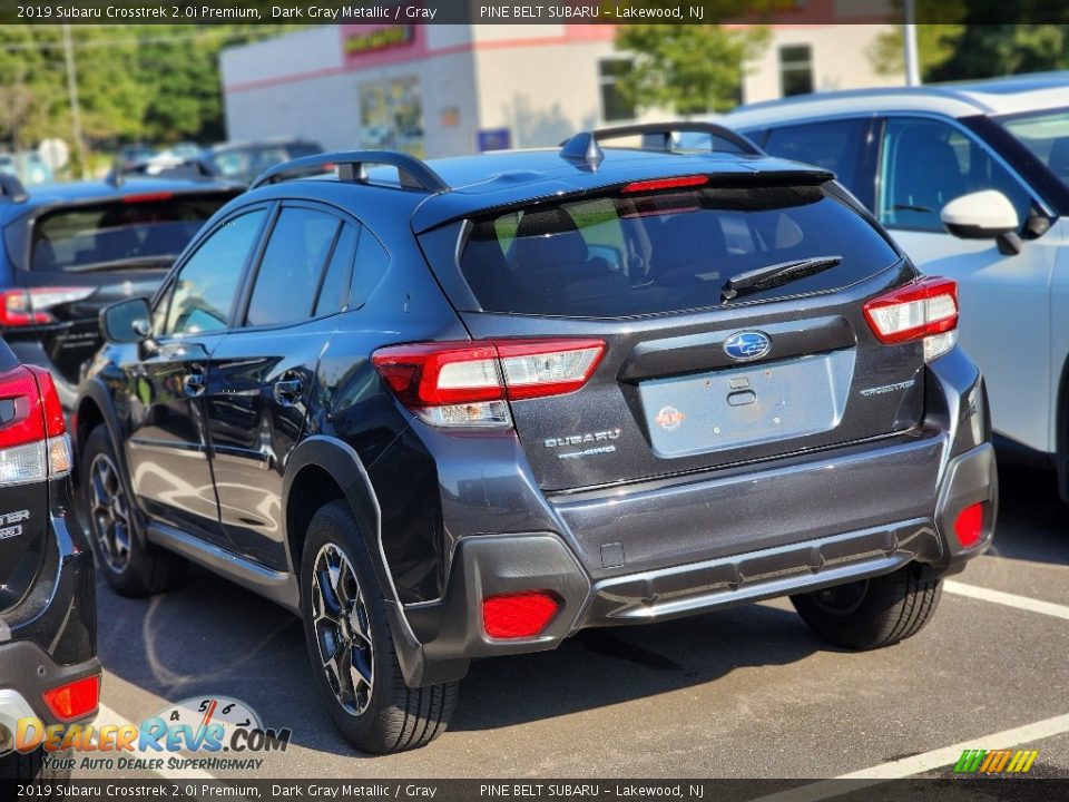 2019 Subaru Crosstrek 2.0i Premium Dark Gray Metallic / Gray Photo #9