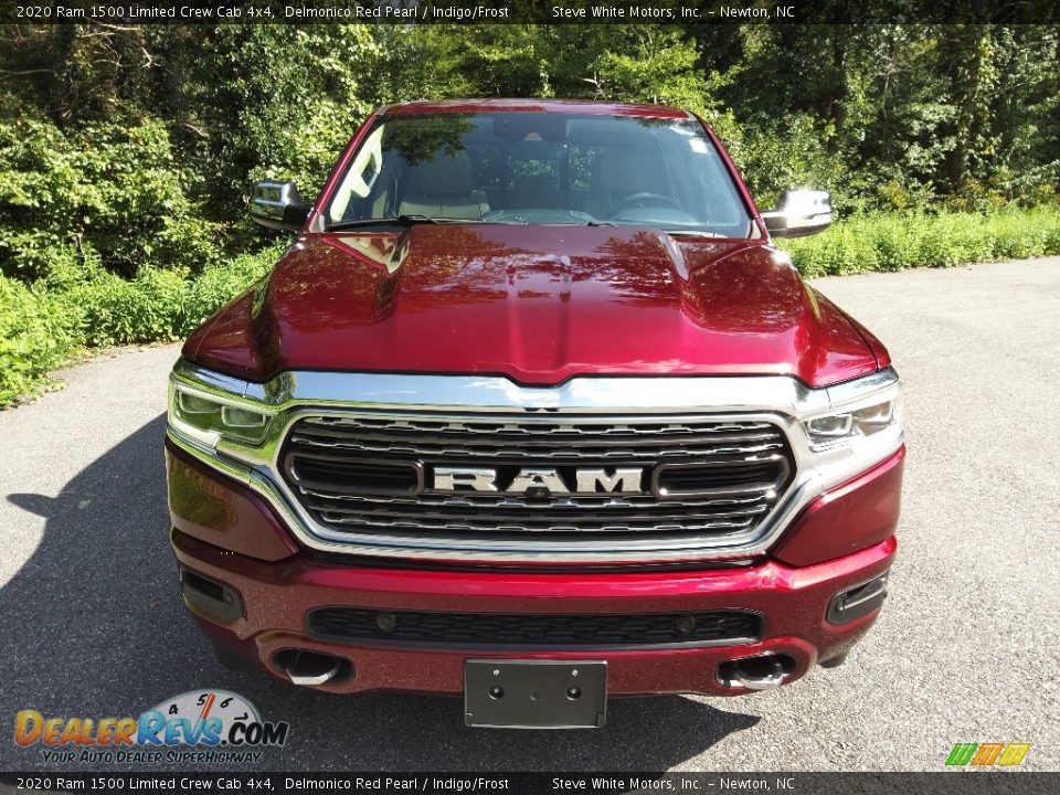 2020 Ram 1500 Limited Crew Cab 4x4 Delmonico Red Pearl / Indigo/Frost Photo #4