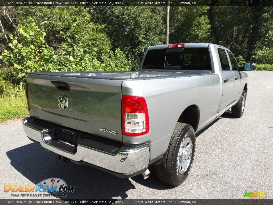 2022 Ram 2500 Tradesman Crew Cab 4x4 Billet Silver Metallic / Black Photo #6