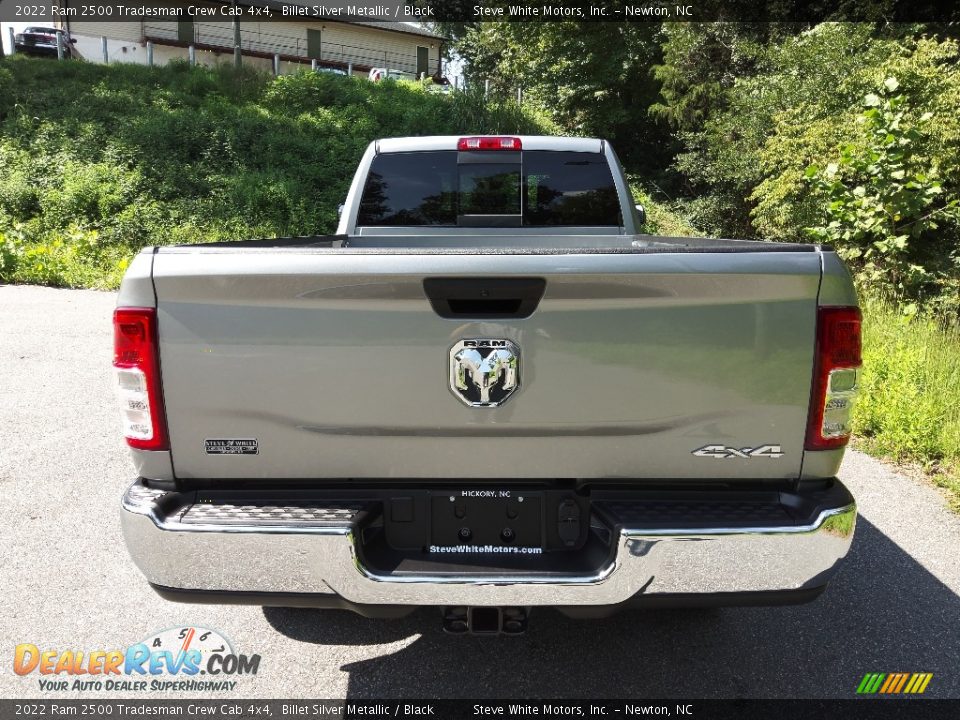 2022 Ram 2500 Tradesman Crew Cab 4x4 Billet Silver Metallic / Black Photo #7