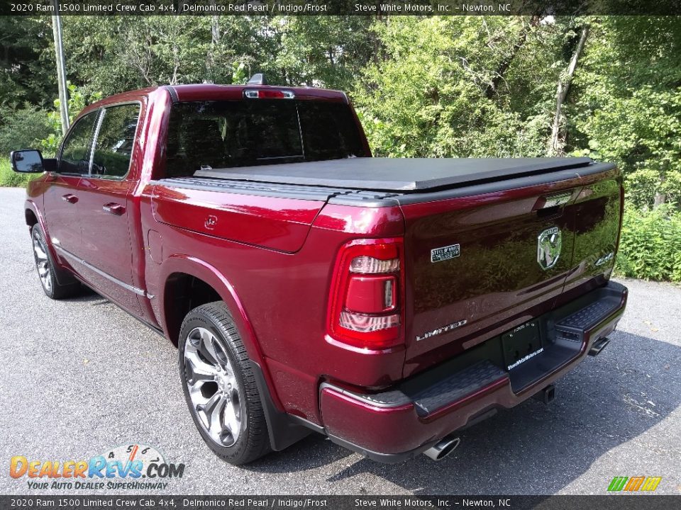 2020 Ram 1500 Limited Crew Cab 4x4 Delmonico Red Pearl / Indigo/Frost Photo #12