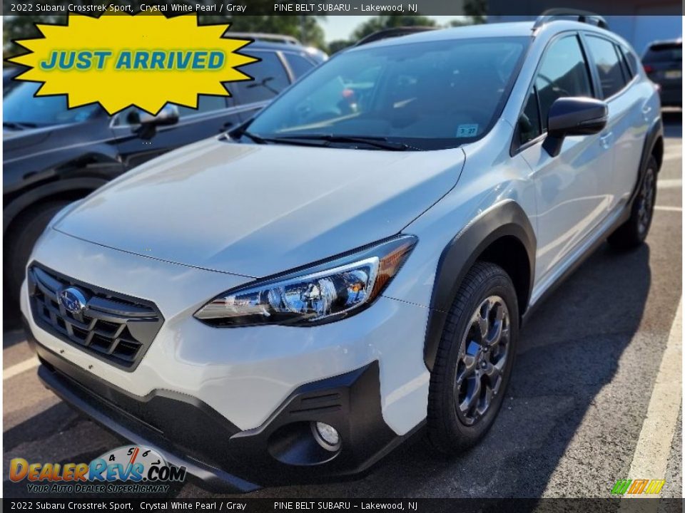 2022 Subaru Crosstrek Sport Crystal White Pearl / Gray Photo #1