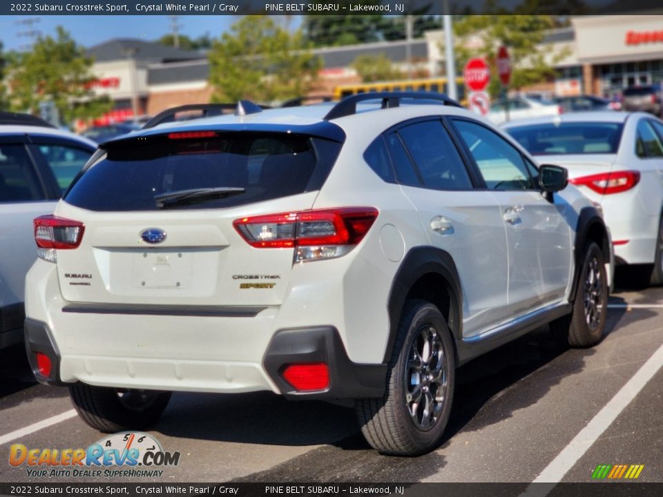 2022 Subaru Crosstrek Sport Crystal White Pearl / Gray Photo #5