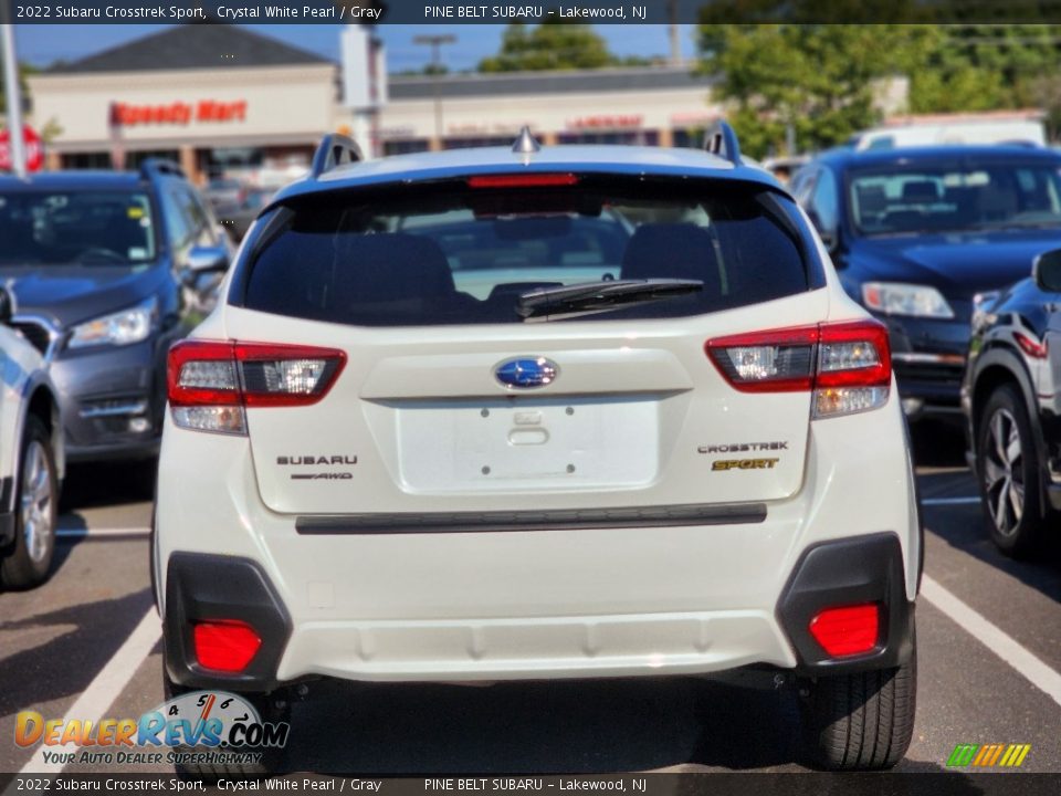 2022 Subaru Crosstrek Sport Crystal White Pearl / Gray Photo #6