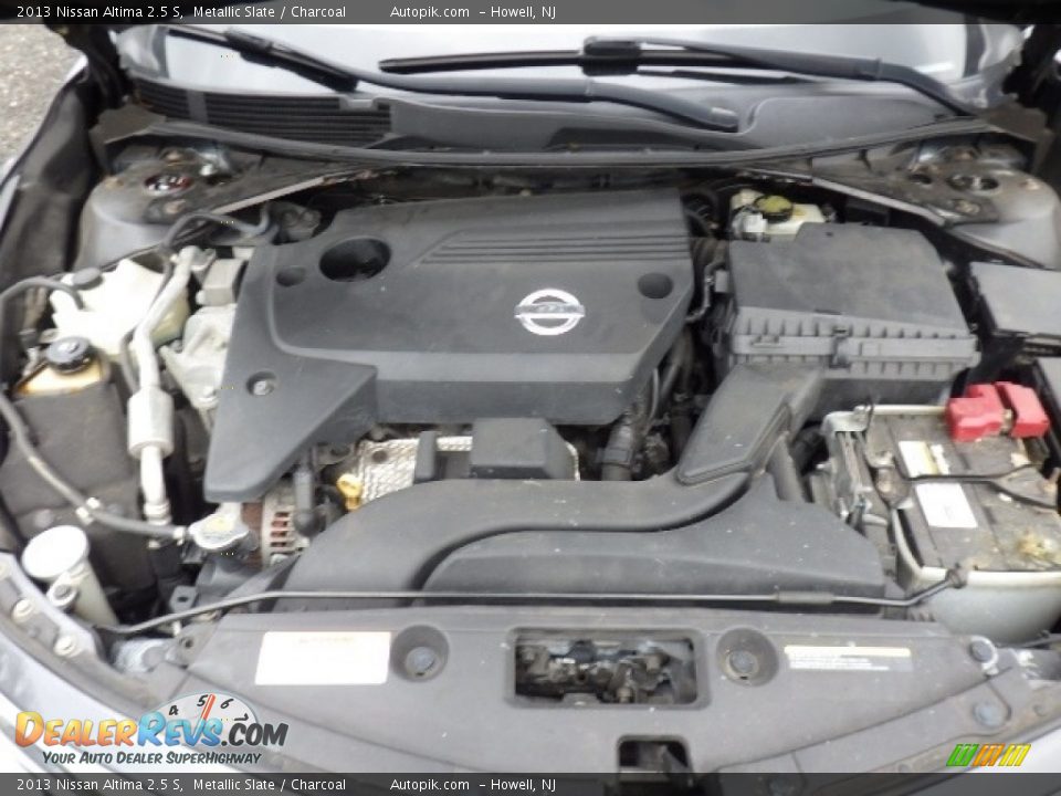 2013 Nissan Altima 2.5 S Metallic Slate / Charcoal Photo #12