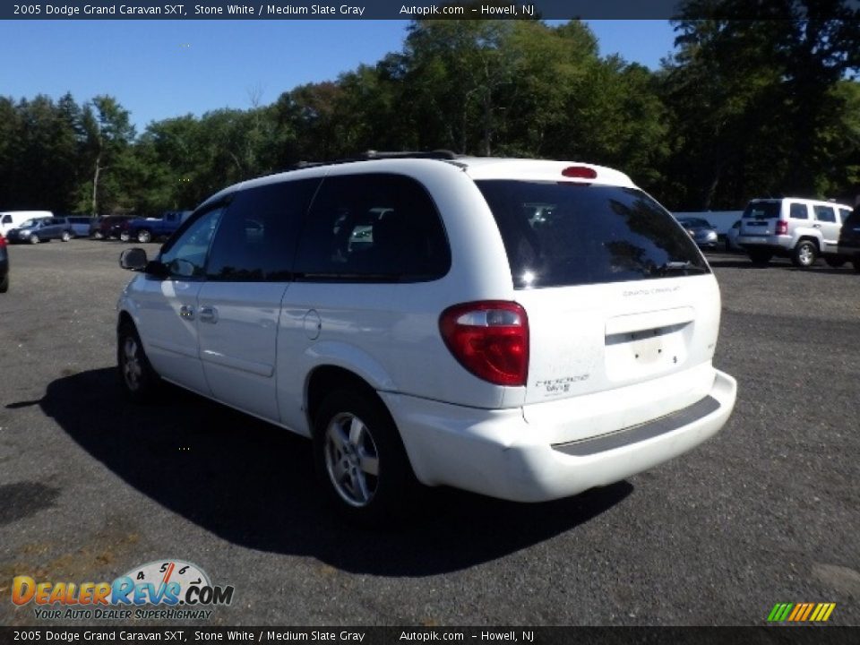 2005 Dodge Grand Caravan SXT Stone White / Medium Slate Gray Photo #4