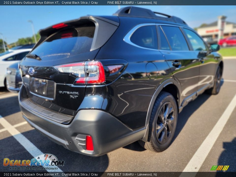 2021 Subaru Outback Onyx Edition XT Crystal Black Silica / Gray Photo #9