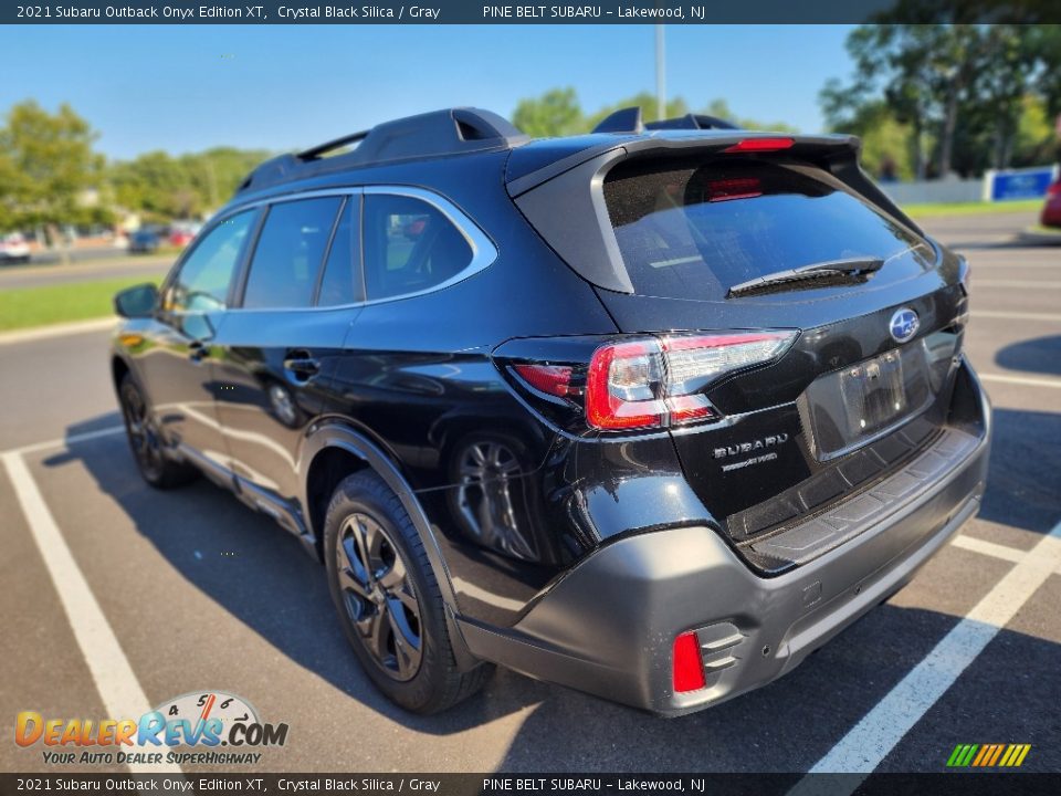 2021 Subaru Outback Onyx Edition XT Crystal Black Silica / Gray Photo #10