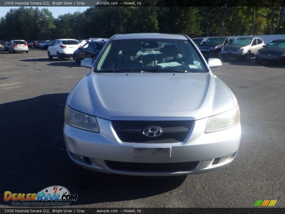 2006 Hyundai Sonata GLS Bright Silver / Gray Photo #2