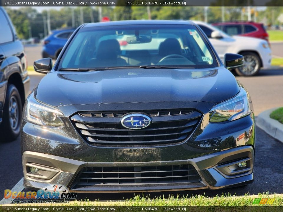 2021 Subaru Legacy Sport Crystal Black Silica / Two-Tone Gray Photo #3