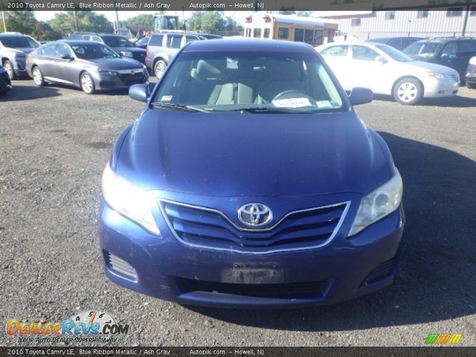 2010 Toyota Camry LE Blue Ribbon Metallic / Ash Gray Photo #2