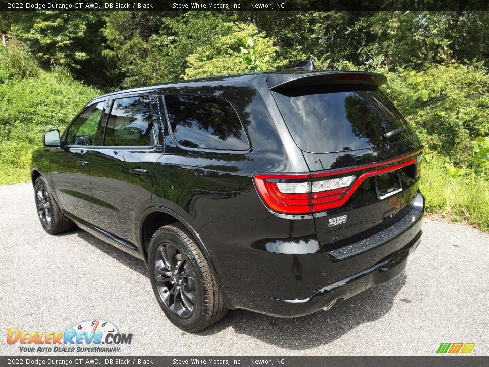 2022 Dodge Durango GT AWD DB Black / Black Photo #8