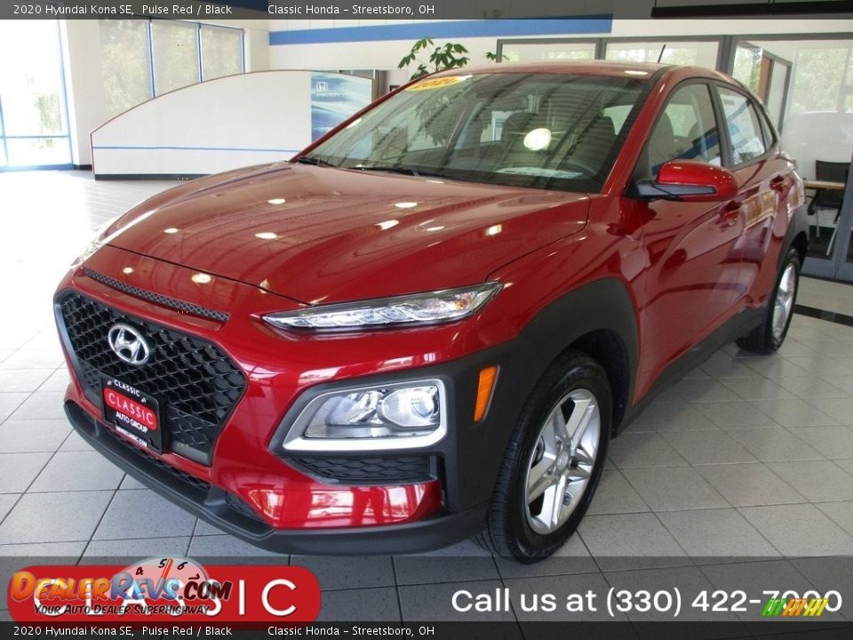 2020 Hyundai Kona SE Pulse Red / Black Photo #1