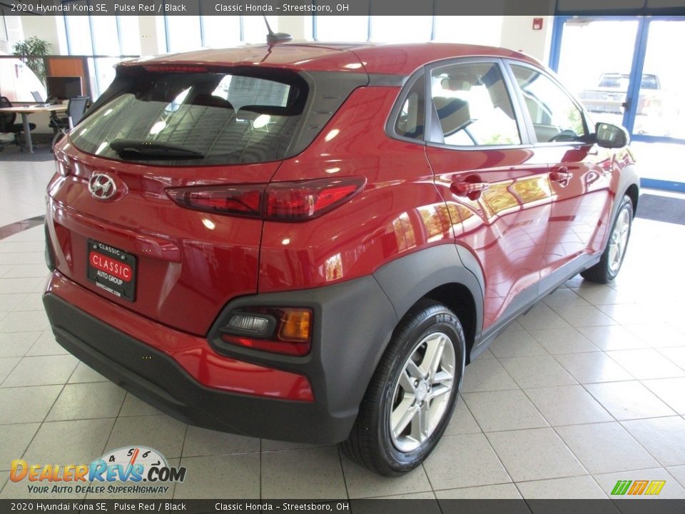 2020 Hyundai Kona SE Pulse Red / Black Photo #7