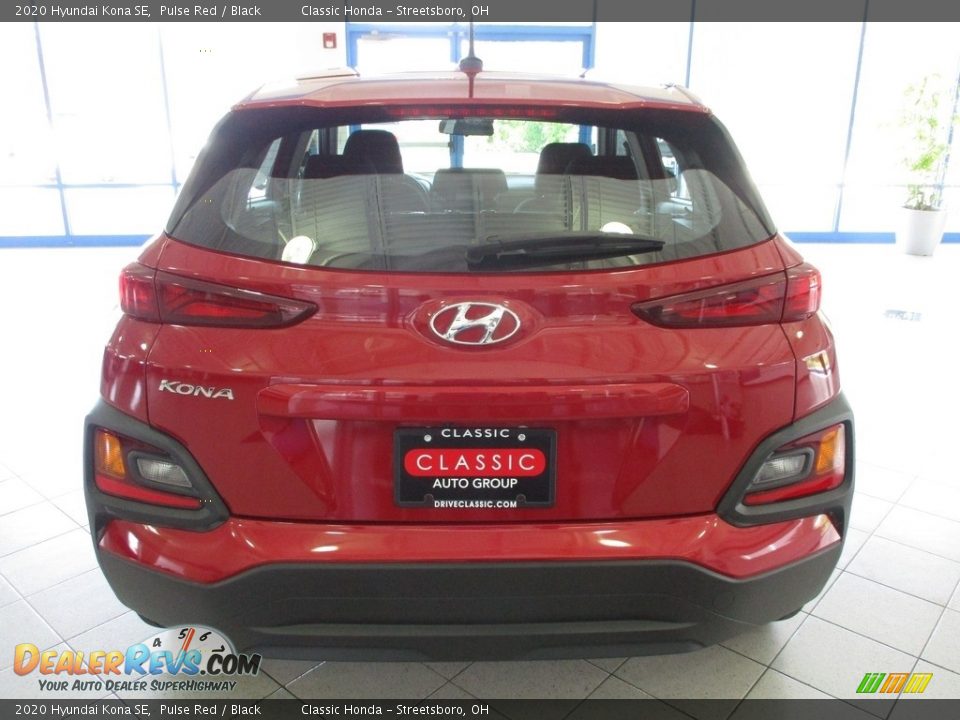 2020 Hyundai Kona SE Pulse Red / Black Photo #8