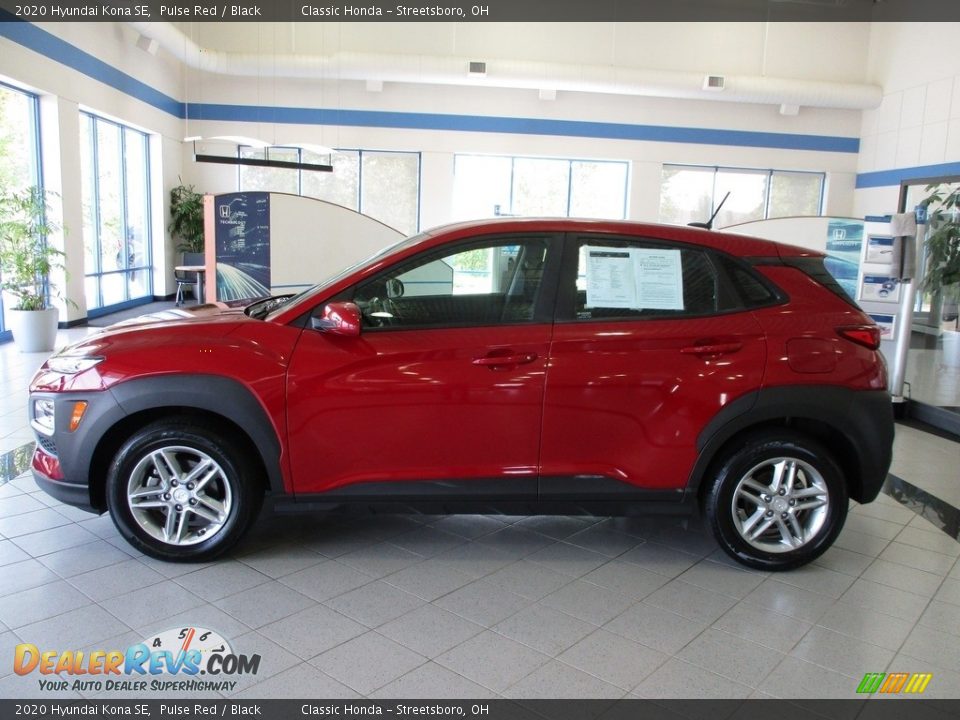 2020 Hyundai Kona SE Pulse Red / Black Photo #10