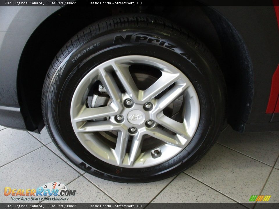 2020 Hyundai Kona SE Pulse Red / Black Photo #12