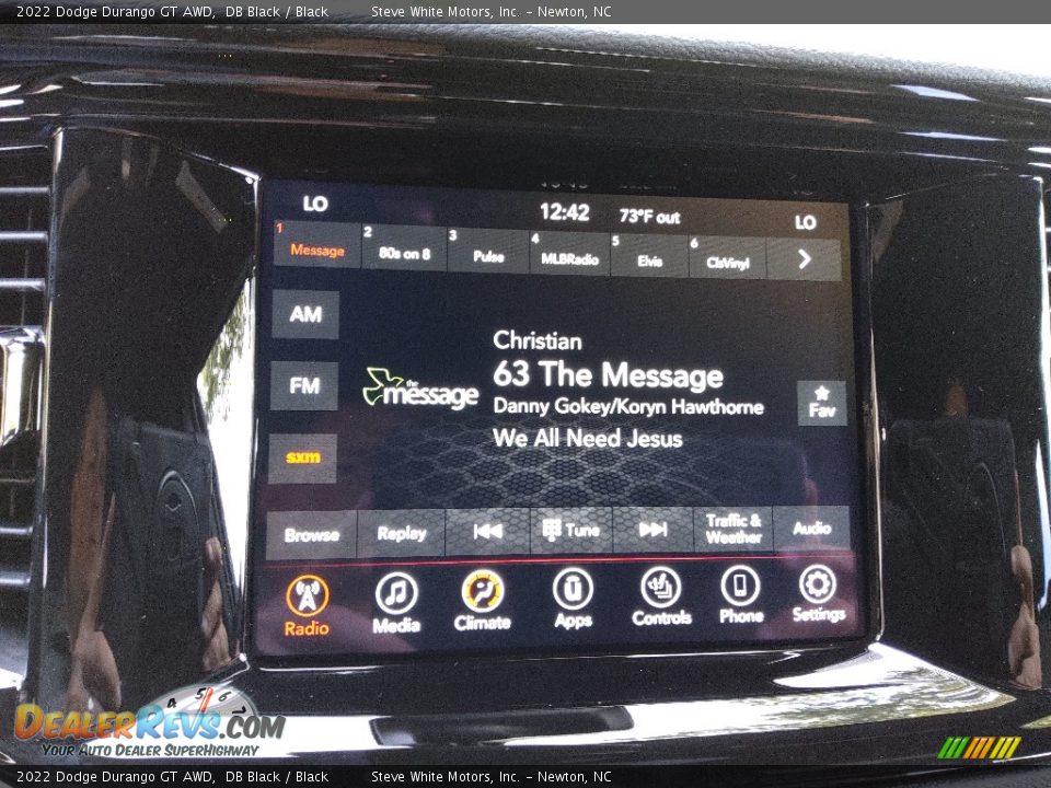 2022 Dodge Durango GT AWD DB Black / Black Photo #25