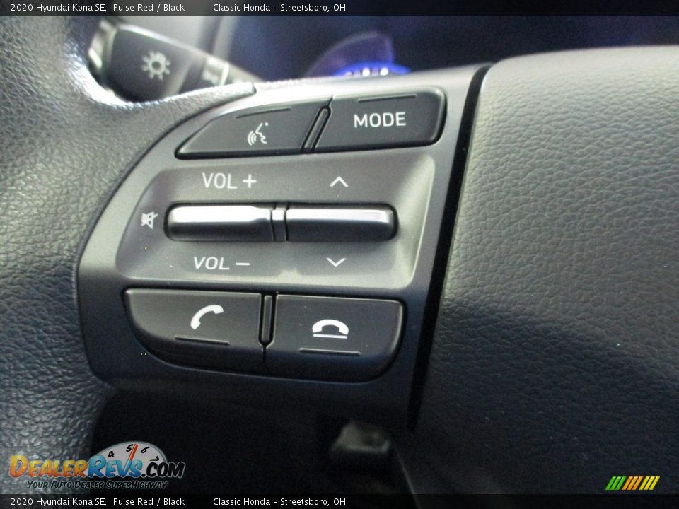 2020 Hyundai Kona SE Pulse Red / Black Photo #30