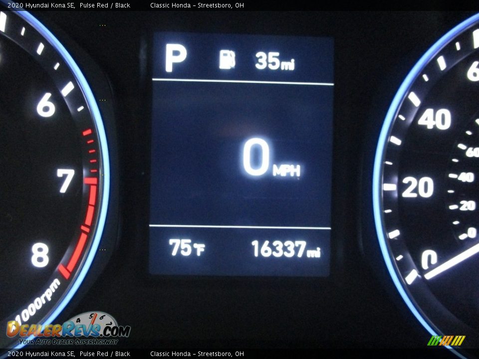 2020 Hyundai Kona SE Pulse Red / Black Photo #32