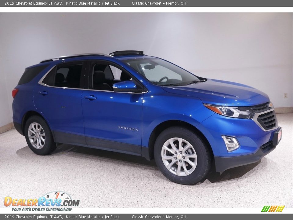 2019 Chevrolet Equinox LT AWD Kinetic Blue Metallic / Jet Black Photo #1