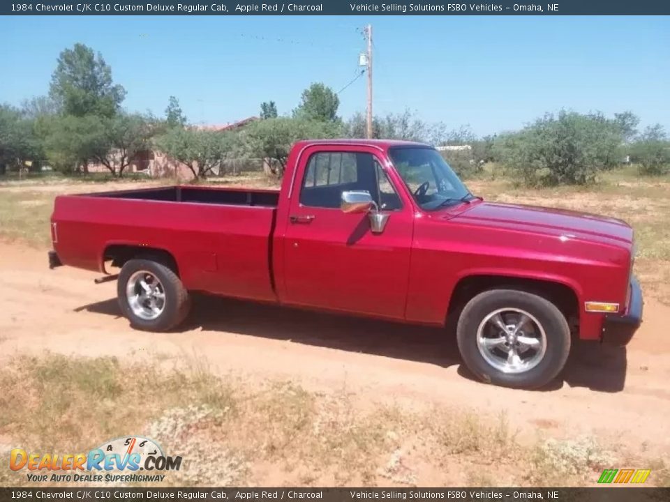 Front 3/4 View of 1984 Chevrolet C/K C10 Custom Deluxe Regular Cab Photo #1